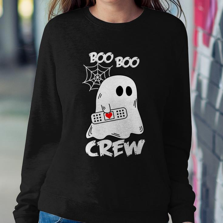 Boo Boo Crew Halloween Quote V6 Sweatshirt Gifts for Her