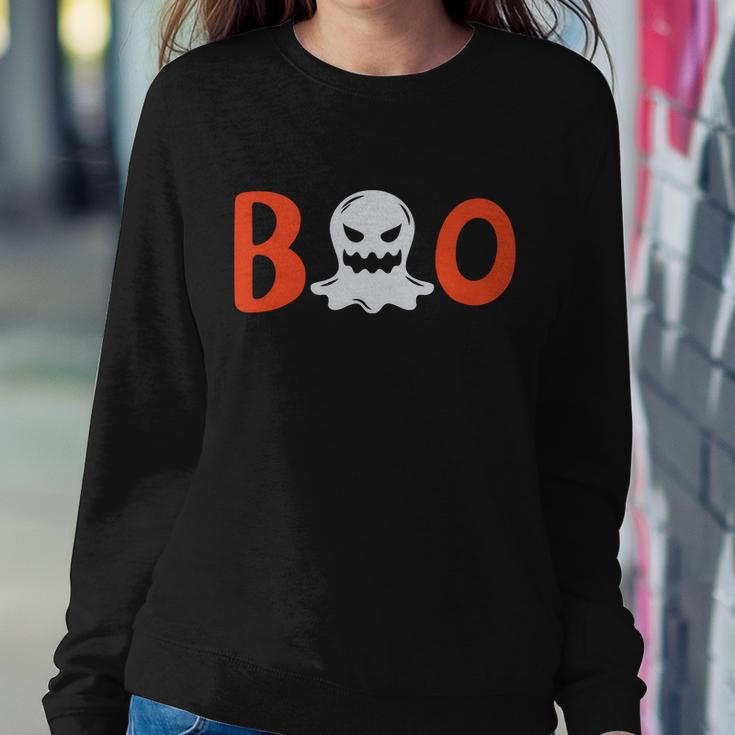 Boo Ghost Funny Halloween Quote Sweatshirt Gifts for Her