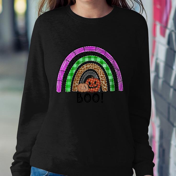 Boo Pumpkin Thanksgiving Quote Sweatshirt Gifts for Her