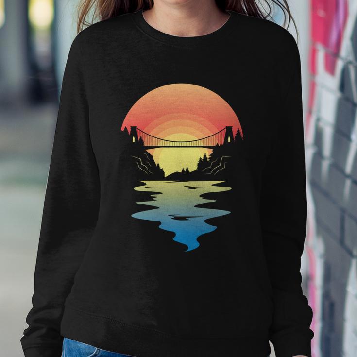 Bristol Bridge Tshirt Sweatshirt Gifts for Her