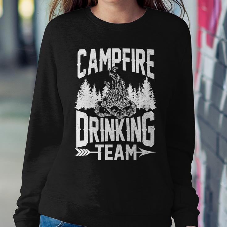 Campfire Drinking Team Tshirt Sweatshirt Gifts for Her