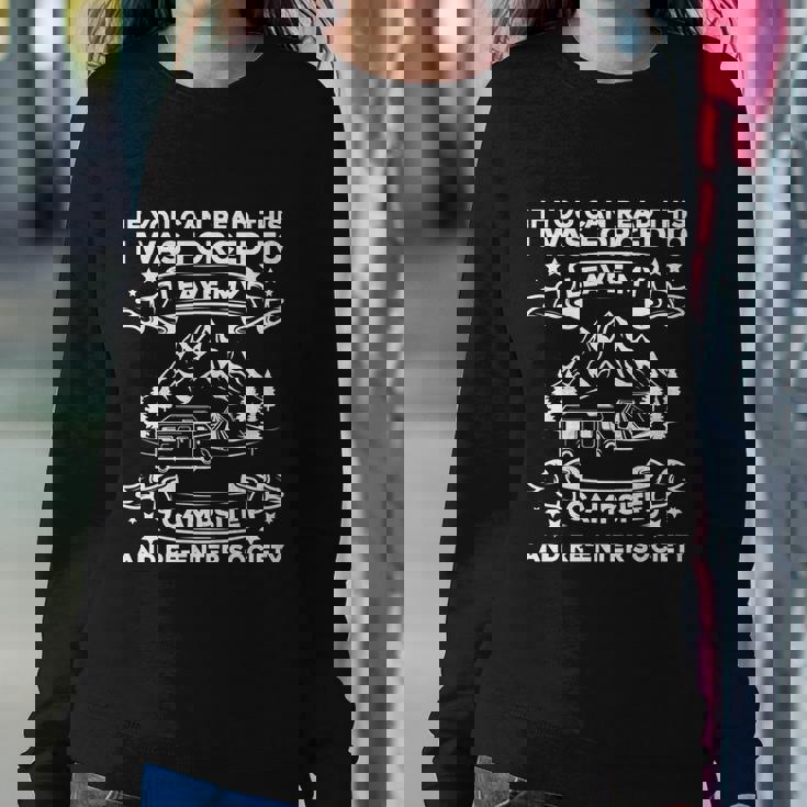 Camping Cool Gift Tenting Campfire Camp Hiking Trekking Camping Gift Graphic Design Printed Casual Daily Basic Sweatshirt Gifts for Her
