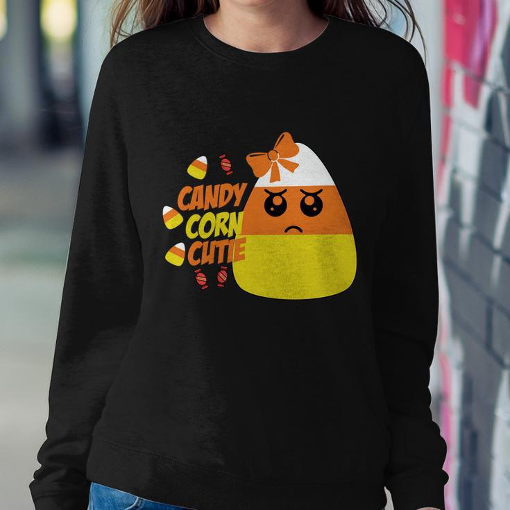 Candy Corn Cutie Halloween Quote V2 Sweatshirt Gifts for Her