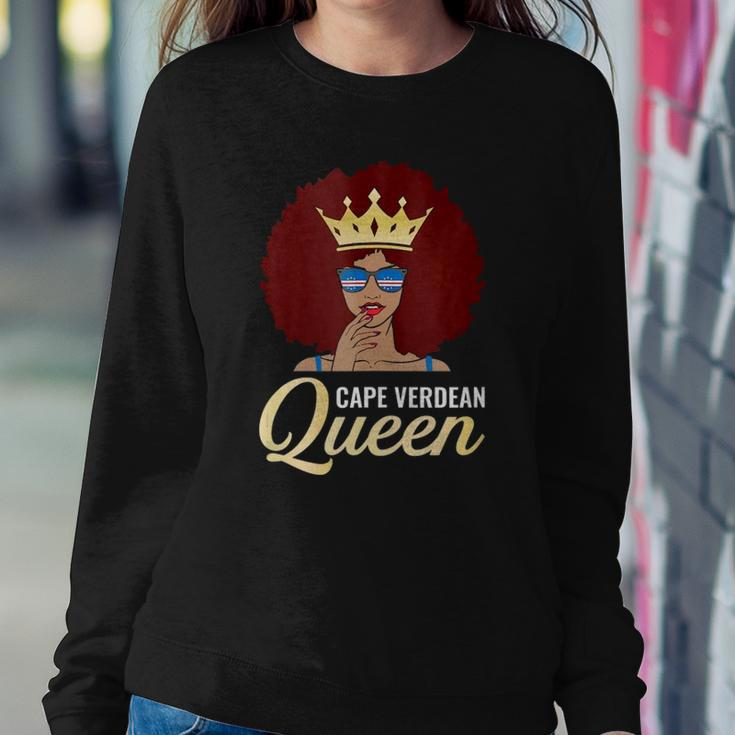 Cape Verdean Queen Cape Verdean Sweatshirt Gifts for Her