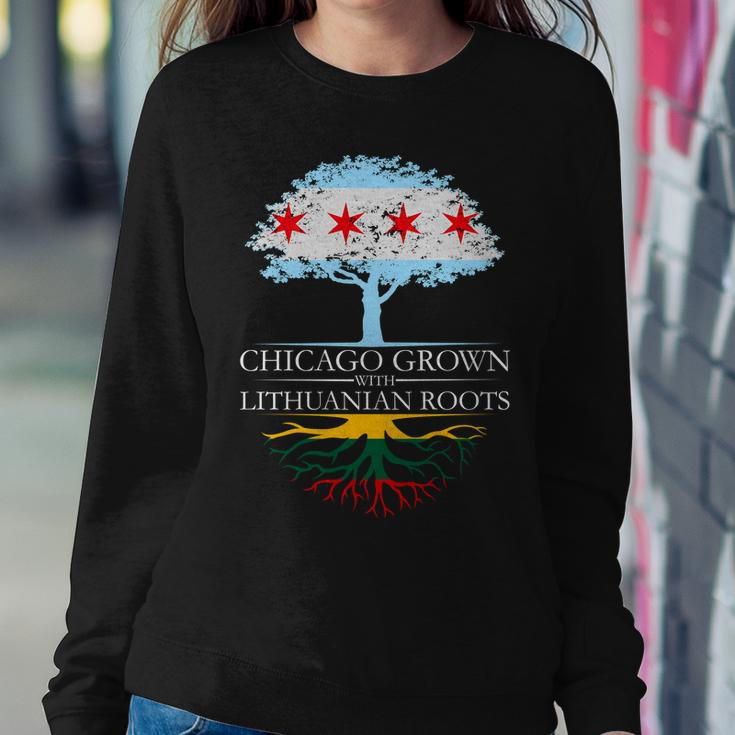 Chicago Grown With Lithuanian Roots Tshirt Sweatshirt Gifts for Her