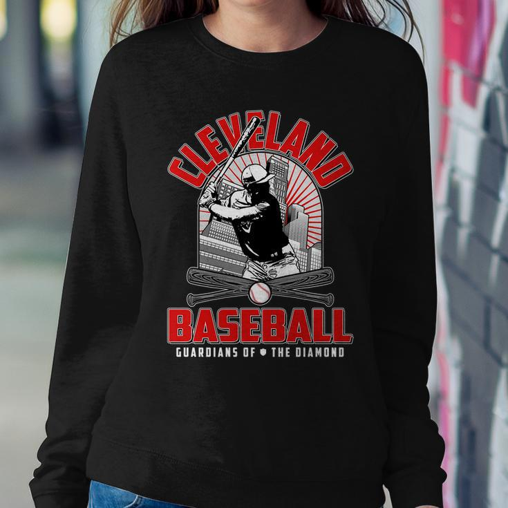 Cleveland Baseball Guardians Of The Diamond Tshirt Sweatshirt Gifts for Her