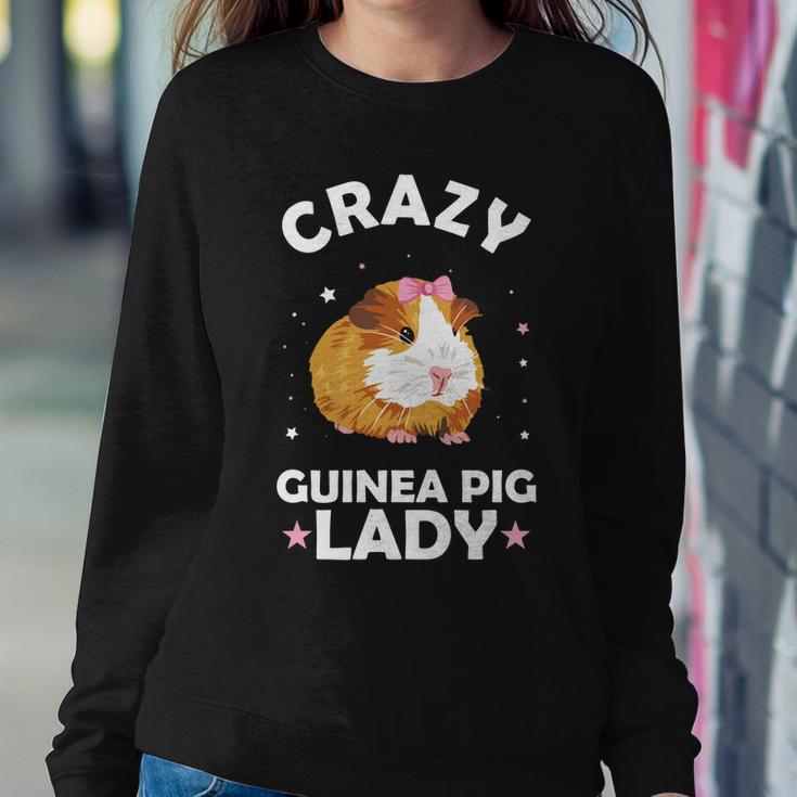 Crazy Guinea Pig Lady Sweatshirt Gifts for Her