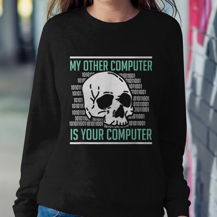 Cyber Hacker Computer Security Expert Cybersecurity V2 Sweatshirt Gifts for Her