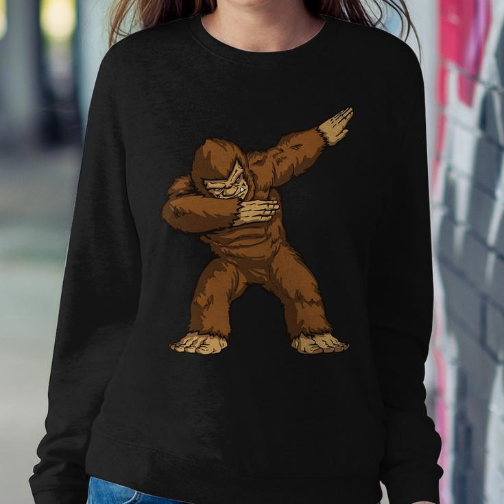 Dabbing Bigfoot Sweatshirt Gifts for Her
