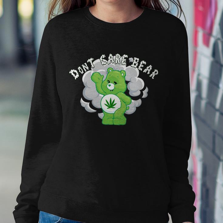 Dont Care Smoking Bear Tshirt Sweatshirt Gifts for Her