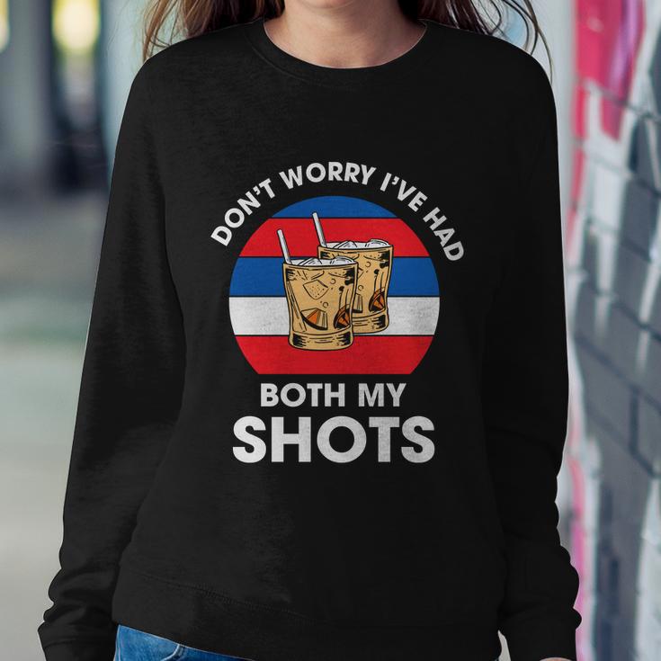 Dont Worry Ive Had Both My Shots 4Th Of July Plus Size Shirt For Men Women Sweatshirt Gifts for Her