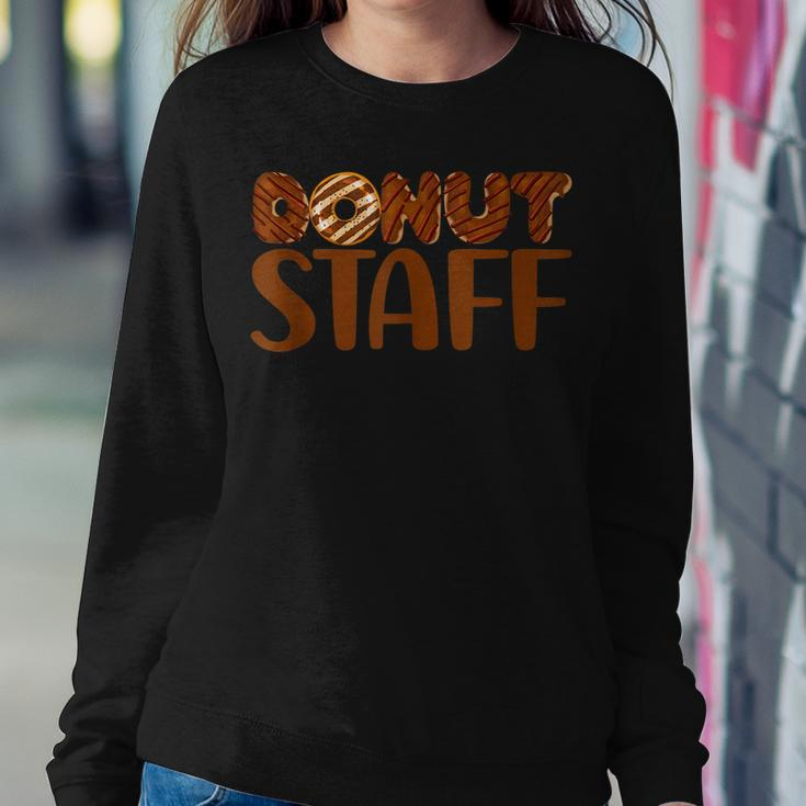 Donut Staff Doughnut Maker Baker Chef Chocolate Donut Lover Sweatshirt Gifts for Her