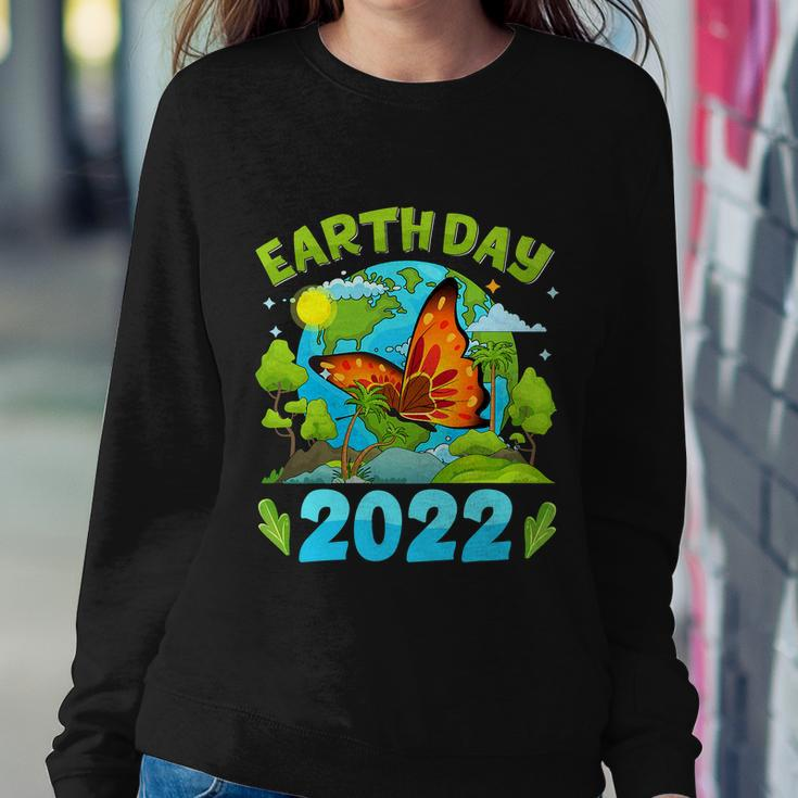 Earth Day 52Nd Anniversary 2022 Butterfly Environmental Sweatshirt Gifts for Her