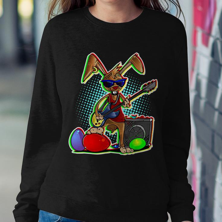 Easter Rock Bunny V2 Sweatshirt Gifts for Her