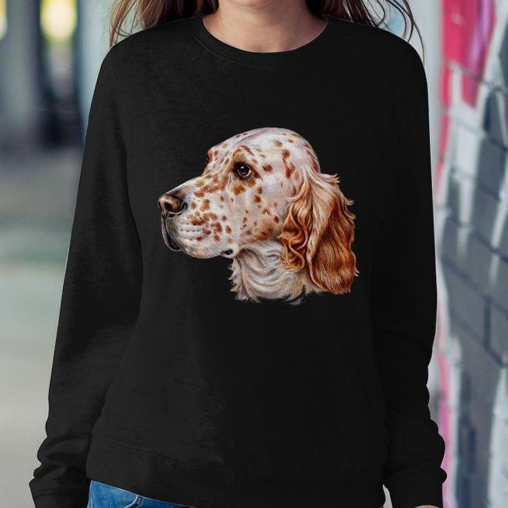 English Setter Dog Tshirt Sweatshirt Gifts for Her