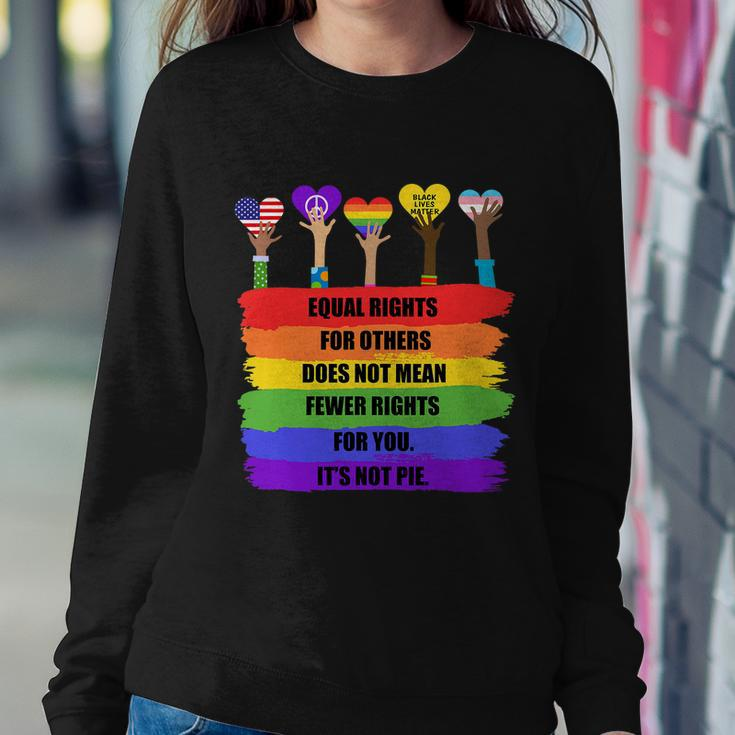 Equal Rights For Others Lgbt Pride Month Sweatshirt Gifts for Her