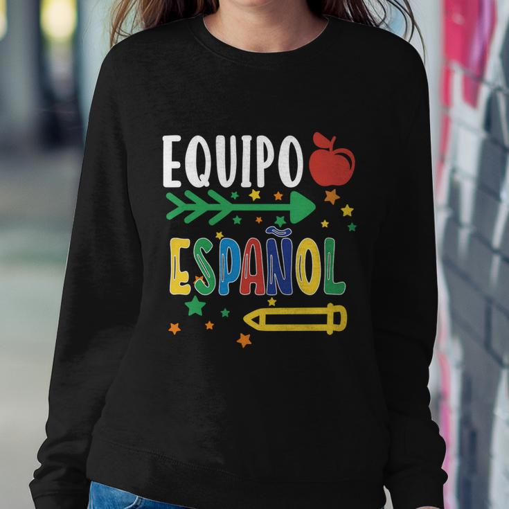 Equipo Espanol Spanish Teacher Regalo Para Maestra Gift Sweatshirt Gifts for Her