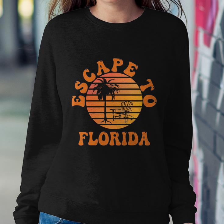 Escape To Florida Desantis Cool Gift Sweatshirt Gifts for Her
