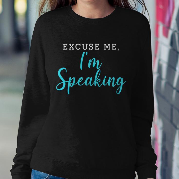 Excuse Me Im Speaking Kamala Harris Quote Vice President Debate Sweatshirt Gifts for Her