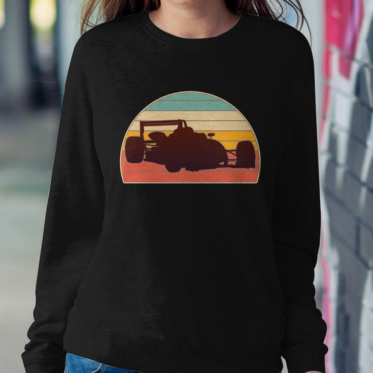 F1 Formula 1 Racing Car Retro Vintage Colors Sweatshirt Gifts for Her