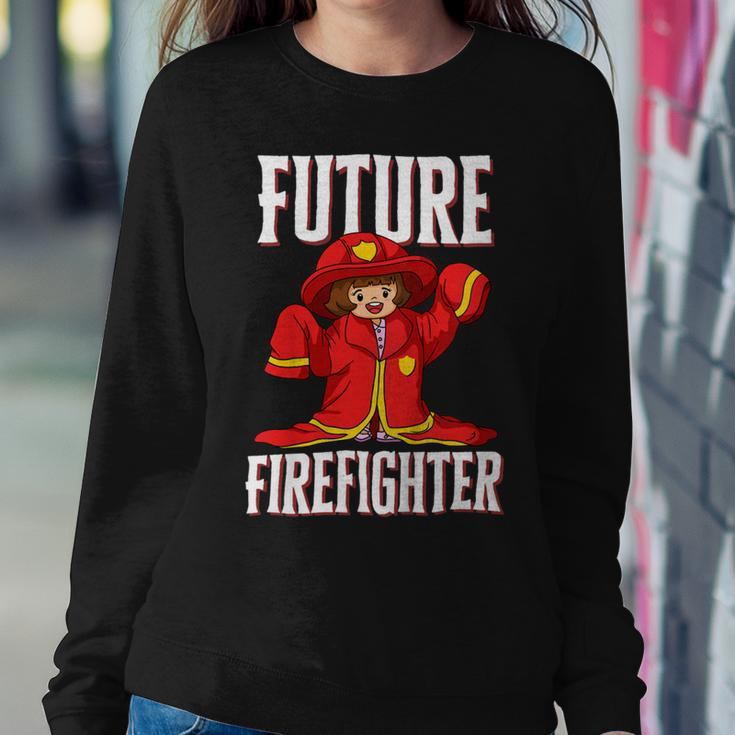 Firefighter Future Firefighter For Young Girls Sweatshirt Gifts for Her