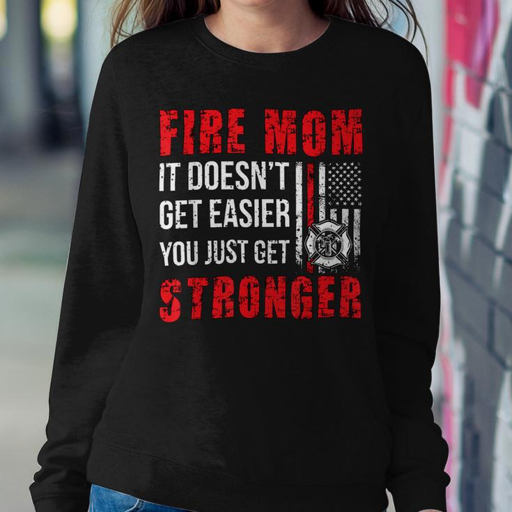 Firefighter Proud Firefighter Mom Fire Mom Of A Fireman Mother Sweatshirt Gifts for Her