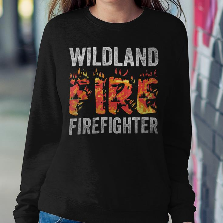Firefighter Wildland Fire Rescue Department Firefighters Firemen Sweatshirt Gifts for Her