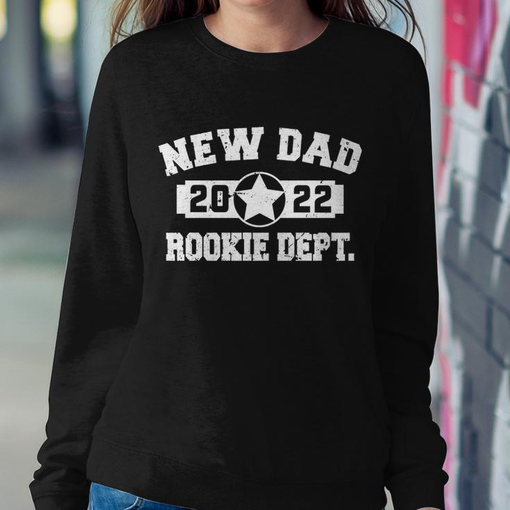 First Time Dad Est 2022 Rookie Dept Sweatshirt Gifts for Her