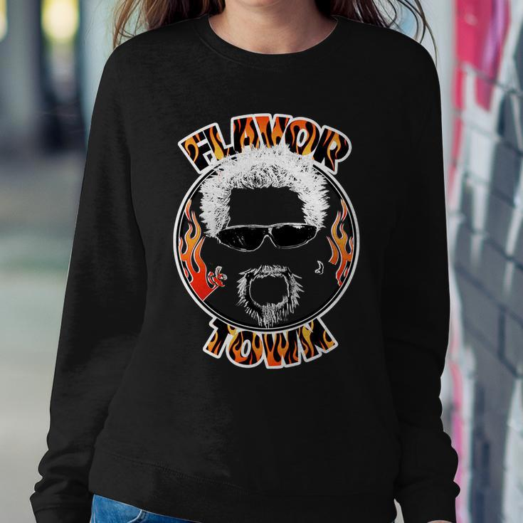 Flavor Town Cooking Guy Sweatshirt Gifts for Her