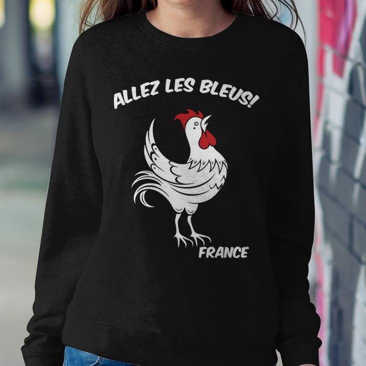 France Soccer World Allez Les Bleus Sweatshirt Gifts for Her