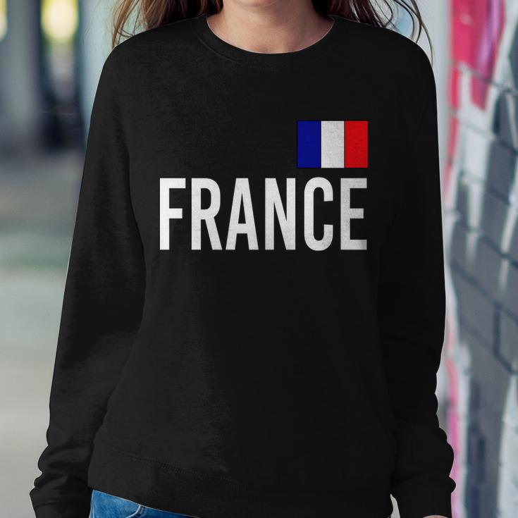 France Team Flag Logo Sweatshirt Gifts for Her