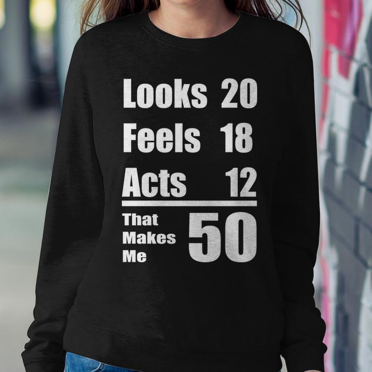Funny 50Th Birthday Fifty Years Tshirt Sweatshirt Gifts for Her