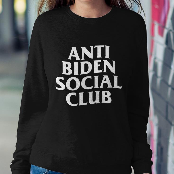 Funny Anti Biden Anti Biden Social Club Sweatshirt Gifts for Her