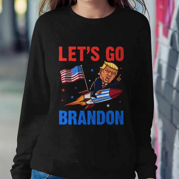 Funny Anti Biden Lets Go Brandon Pro Trump Lets Go Brandon Tshirt Sweatshirt Gifts for Her