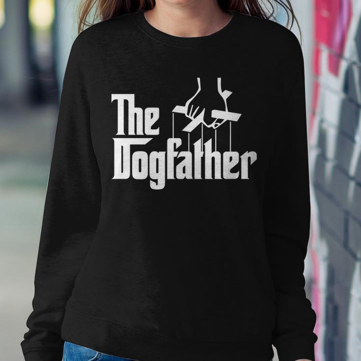Funny Dog Father The Dogfather Sweatshirt Gifts for Her