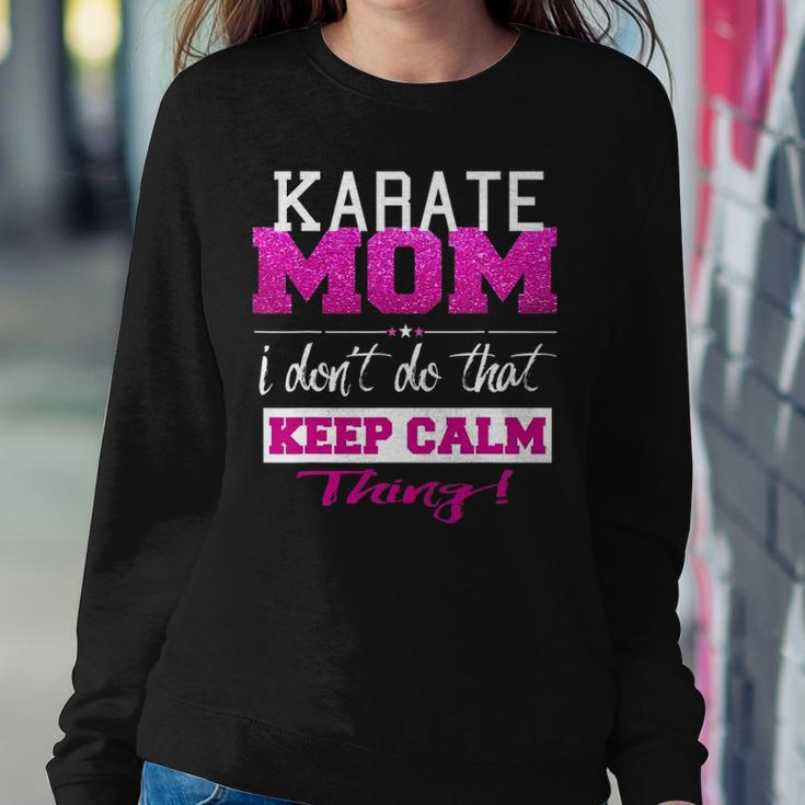Funny Karate Mom Best Mother Sweatshirt Gifts for Her