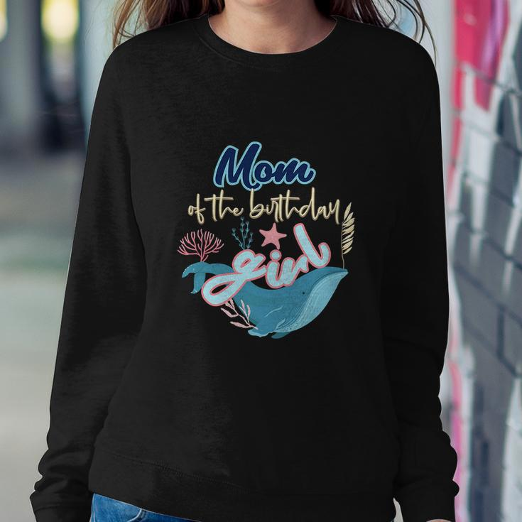Funny Mom Of The Birthday Girl Under The Sea Sweatshirt Gifts for Her