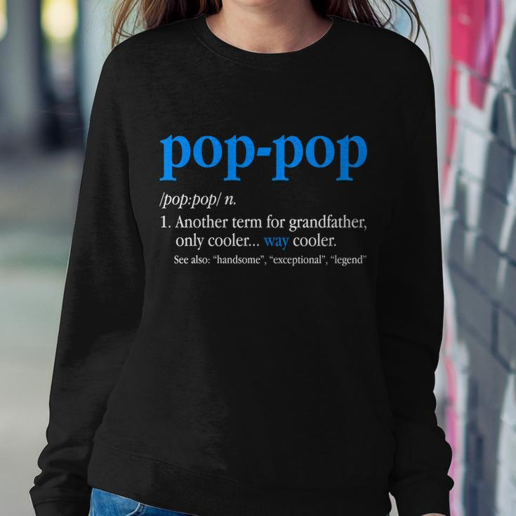 Funny Pop Pop Definition Cool Fathers Day Tshirt Sweatshirt Gifts for Her