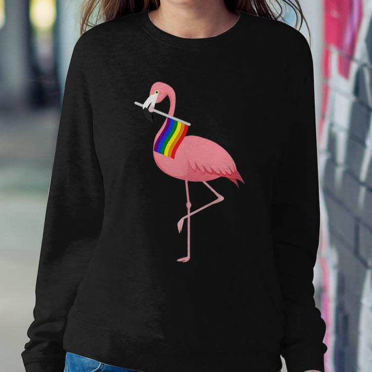 Gay Flamingo Tshirt Sweatshirt Gifts for Her