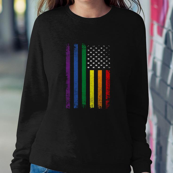 Gay Pride Lgbt Support Lgbtq Ally Bi Trans Pride Sweatshirt Gifts for Her
