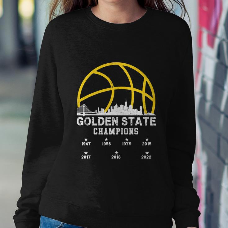 Golden 2022 Basketball For Warriors Sweatshirt Gifts for Her