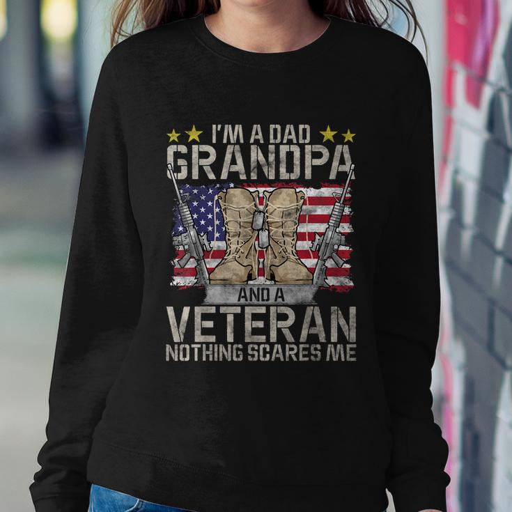 Grandpa Shirts For Men Fathers Day Im A Dad Grandpa Veteran Graphic Design Printed Casual Daily Basic Sweatshirt Gifts for Her