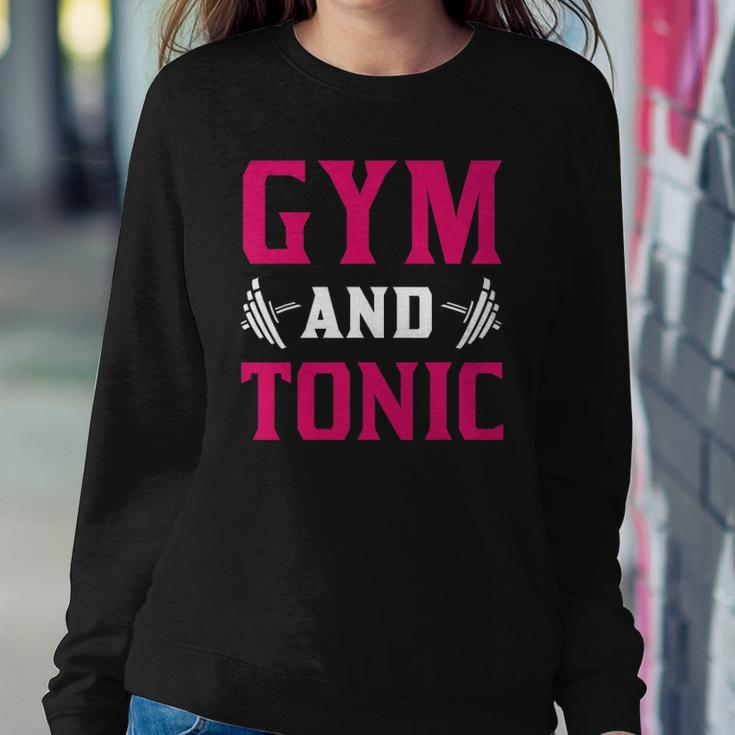 Gym And Tonic Workout Exercise Training Sweatshirt Gifts for Her