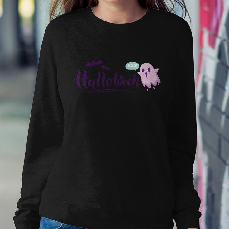 Halloween Boo Ghost Funny Halloween Quote Sweatshirt Gifts for Her