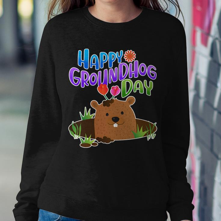 Happy Groundhog Day Tshirt V2 Sweatshirt Gifts for Her