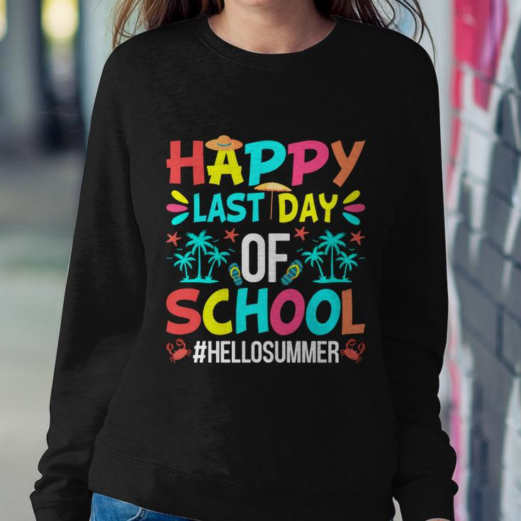 Happy Last Day Of School Hello Summer First Day Of Summer Gift Sweatshirt Gifts for Her