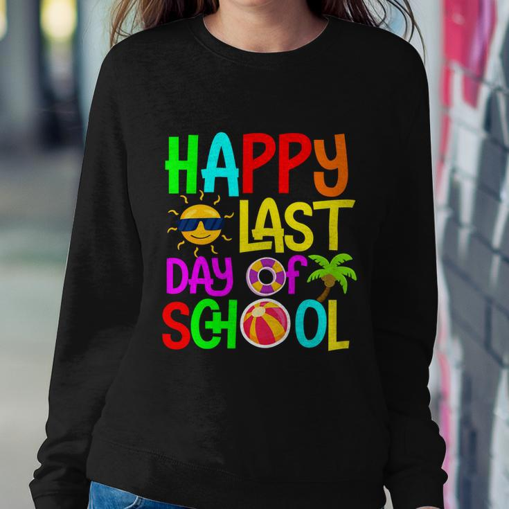 Happy Last Day Of School Teacher Student Graduation Gift Sweatshirt Gifts for Her