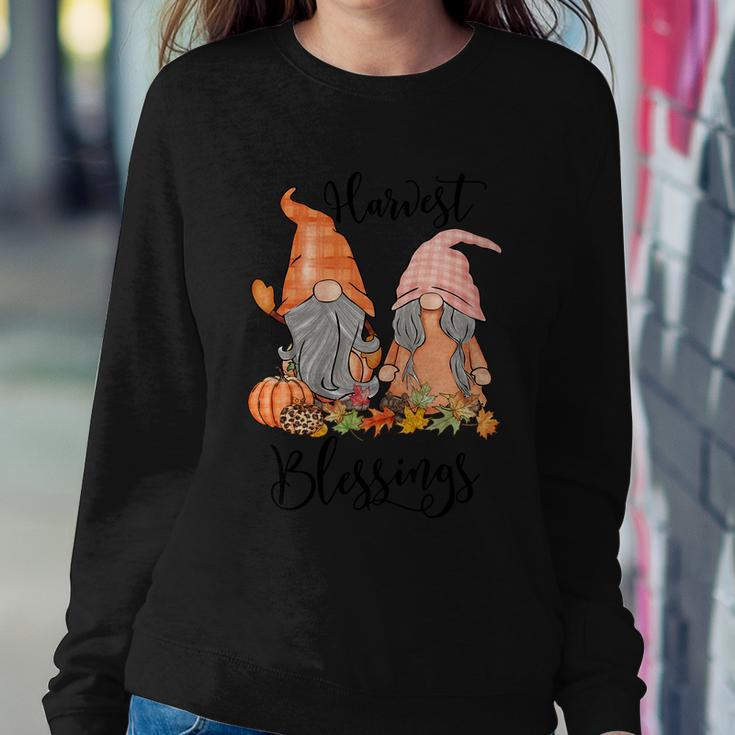 Harvest Blessing Thanksgiving Quote Sweatshirt Gifts for Her
