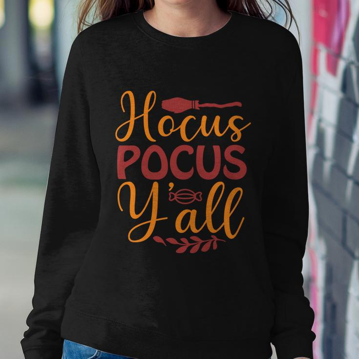 Hocus Pocus Yall Halloween Quote Sweatshirt Gifts for Her