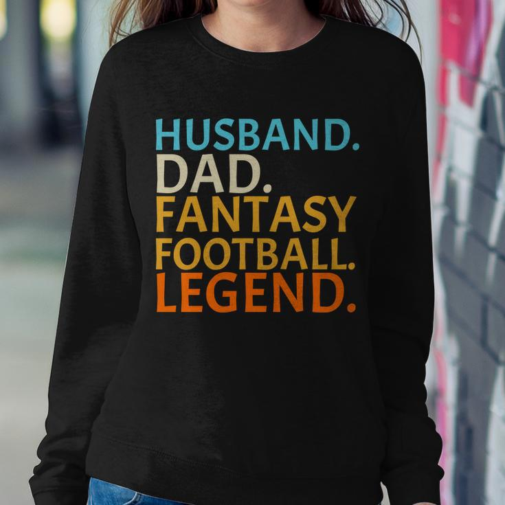 Husband Dad Fantasy Football Legend Sweatshirt Gifts for Her